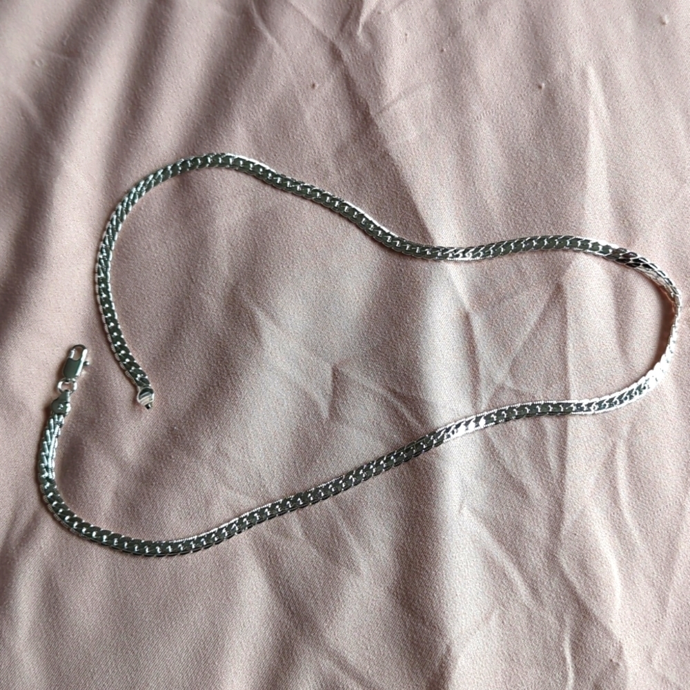 Men's 925 sterling silver 22 inch chain